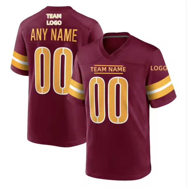 Custom American Football Jersey Manufacturer - 2024-25 New Black High Quality Sublimated