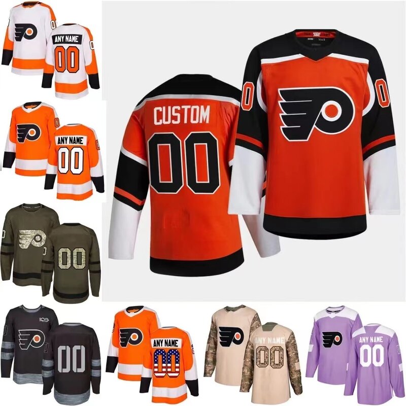 Retro Hockey Jersey Supplier - 2025 Black Stitched 100% Polyester Unisex Adult