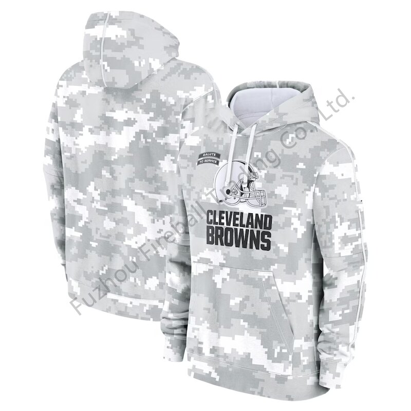 American Football Hoodie Supplier - New Salute to Service Club Arctic Camo Winter
