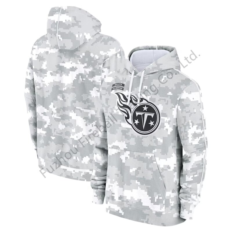 American Football Hoodie Supplier - New Salute to Service Club Arctic Camo Winter