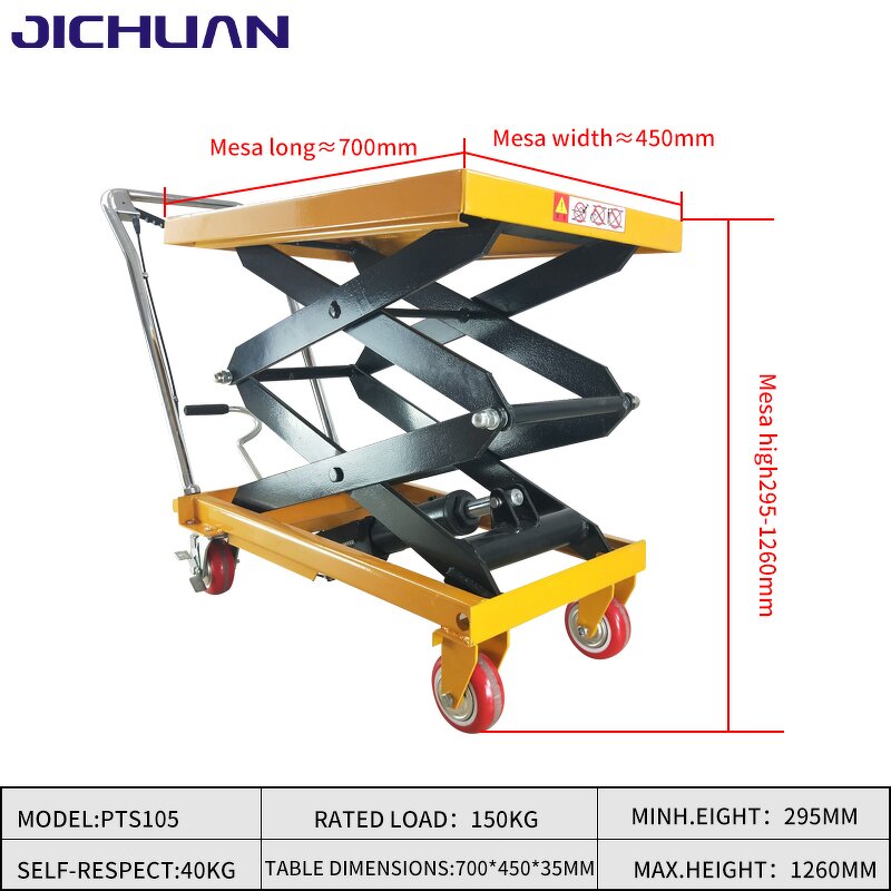 Hydraulic Scissor Lift Table Supplier - AGV Forklift Scissor Lift Table Platform Car Mobile
