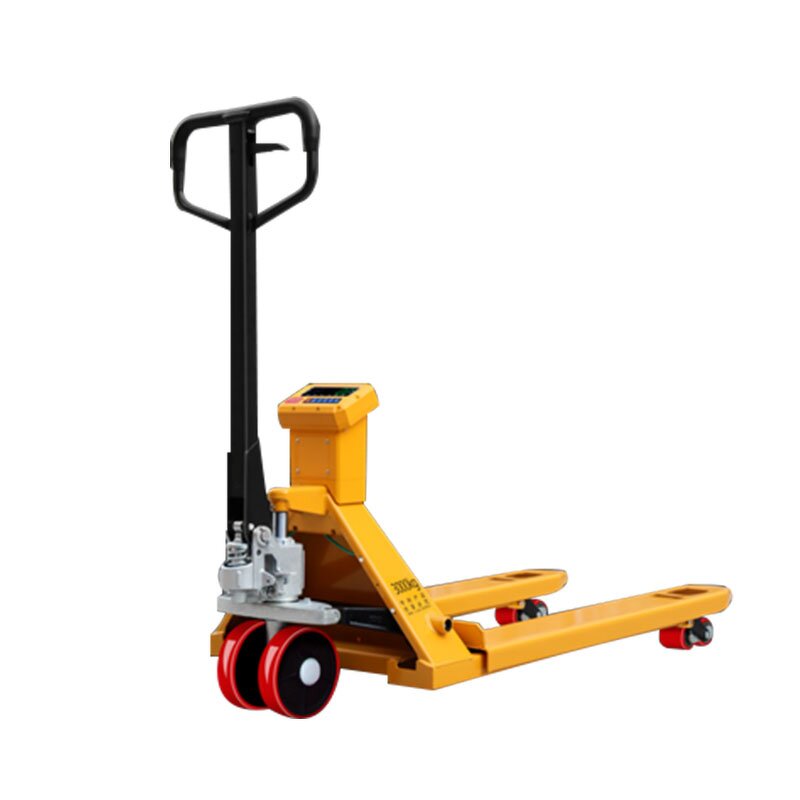 Hand Pallet Truck with Scales Factory - 2ton 550mm with Scales PU Wheel for Sale