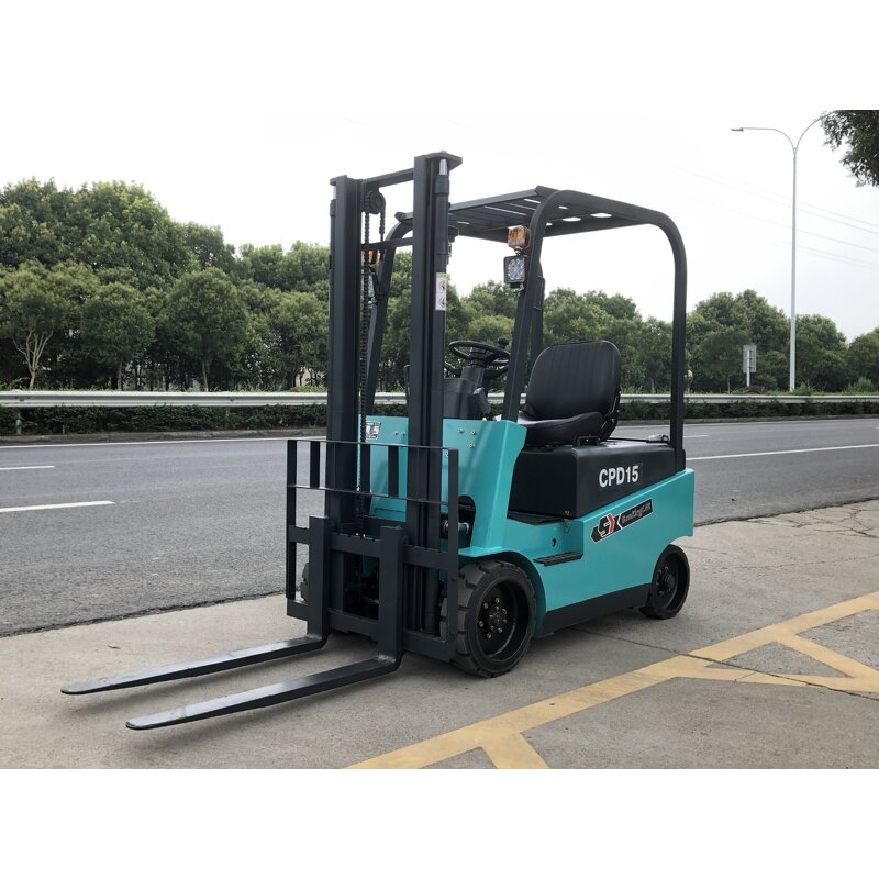 Full Electric Pallet Forklift Supplier - 3380mm Fork Length 180mm Width Side Shifter