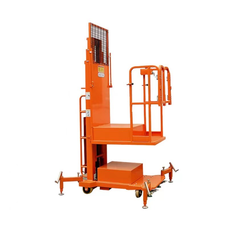 Warehouse Equipment Order Picker Factory - Hot Selling 200KG Semi Electric Full Electric 6.5m Working Height
