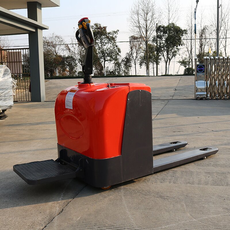 Mini Electric Pallet Jack Supplier - 2ton Cheap Battery Operated Used in Warehouse