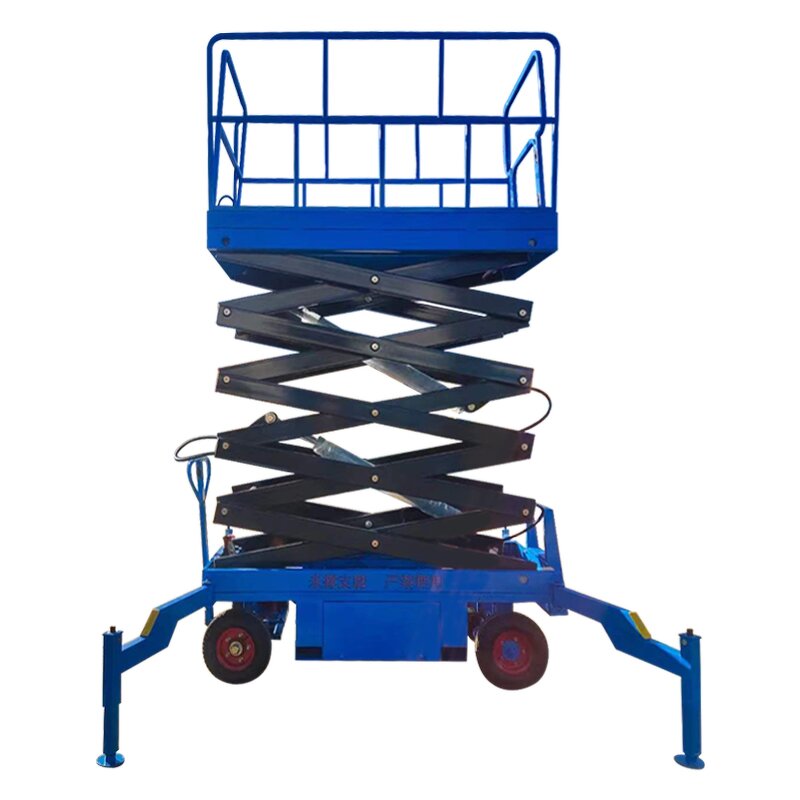 Electric Scissor Lift Platform Supplier - Jichuan 6M/8M/10M Working Truck 2300x1800mm 2000kg