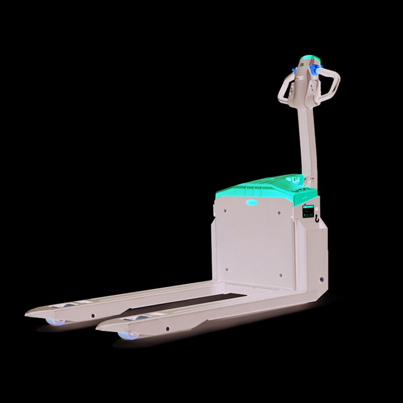 Electric Hand Pallet Truck Supplier - JICHUAN 3.0 Ton AC Hydraulic with Crane 80mm Fork Height