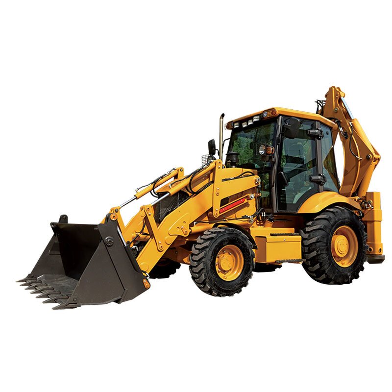 Diesel Backhoe Loader Factory - Hot Selling Multifunctional Earthmoving Both Ends