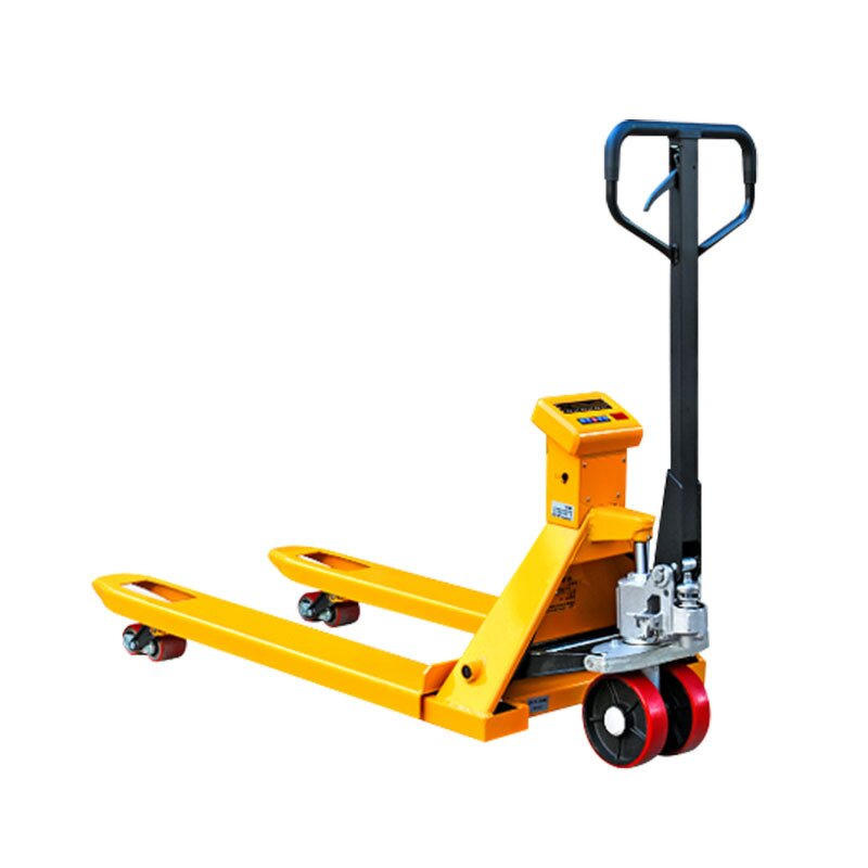 Hand Pallet Truck with Scales Factory - 2ton 550mm with Scales PU Wheel for Sale