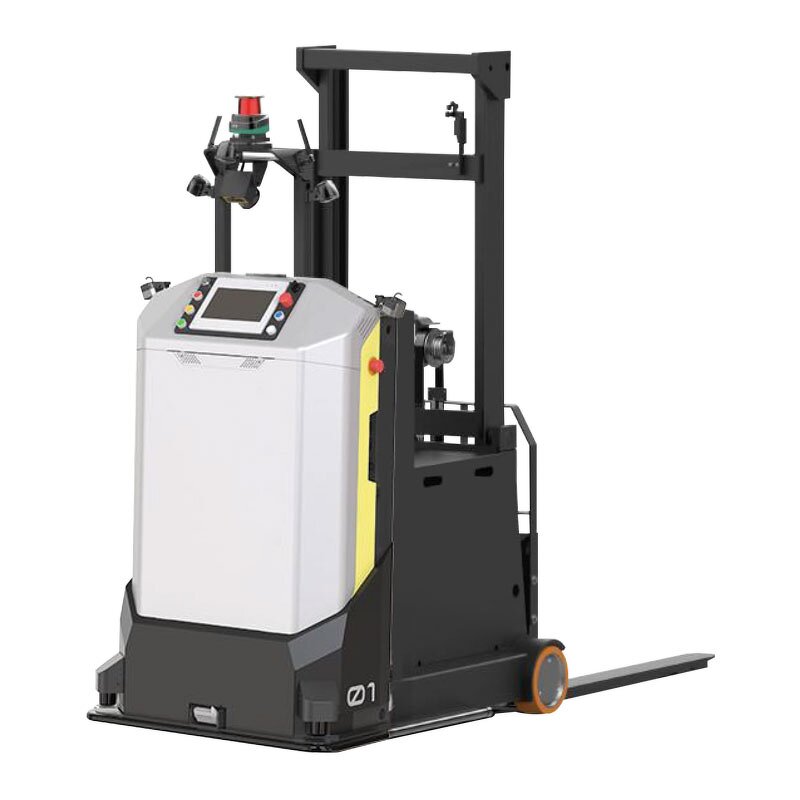 AGV Pallet Stacker Factory - Laser Guided Standard Tray Handling Vehicle