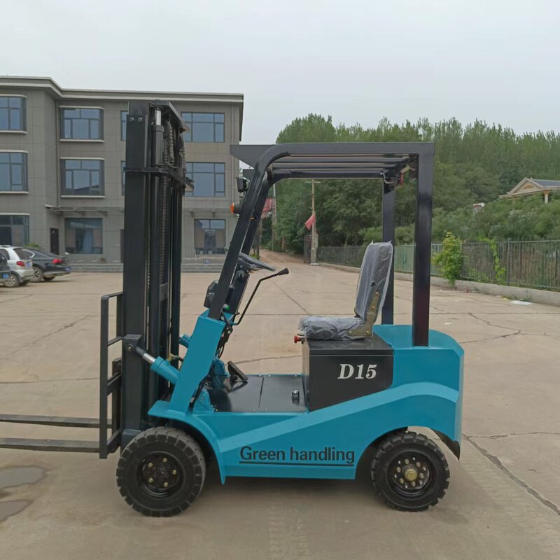 Electric Forklift Supplier - JICHUAN 2ton 3ton Four Big Solid Tires 3380mm Fork Length