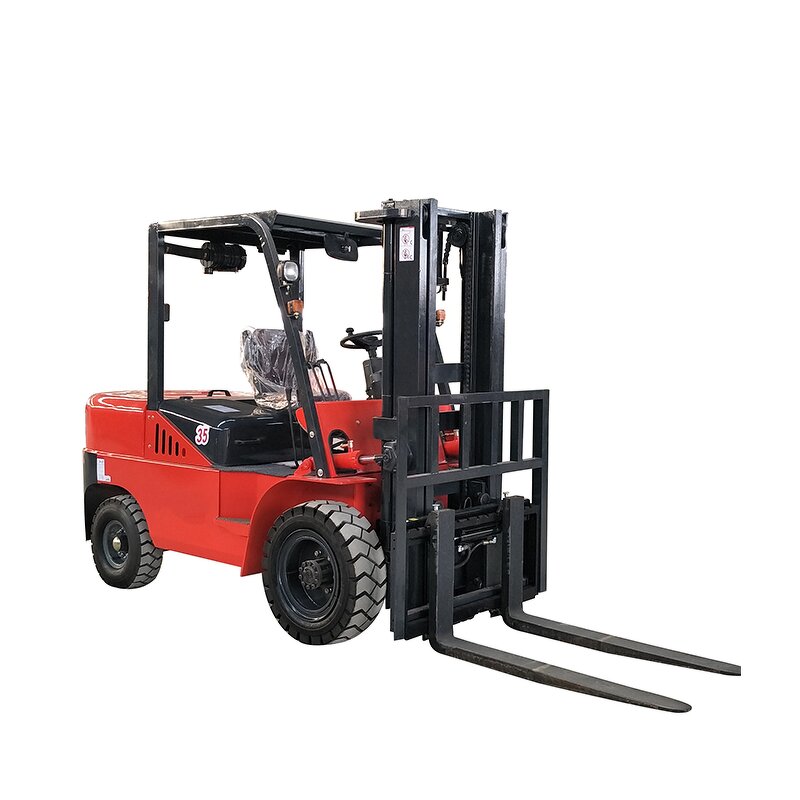 Hydraulic Stacker Truck Factory - Cheap Price 3m Lifting Height 3.5ton Diesel Forklift