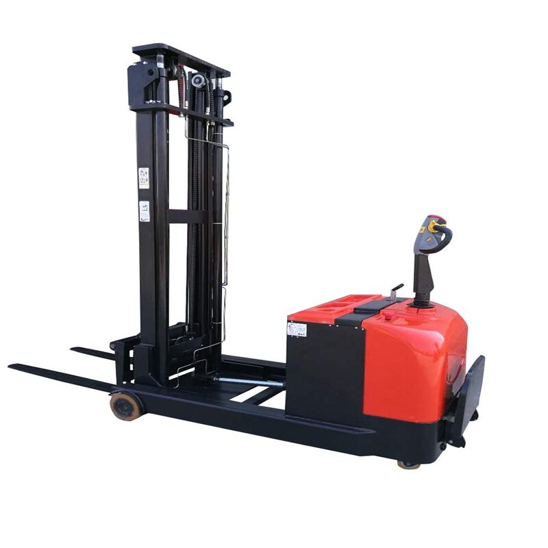 Electric Pallet Stacker Supplier - Full Electric with Solid Tires 1000mm Fork 680mm Width