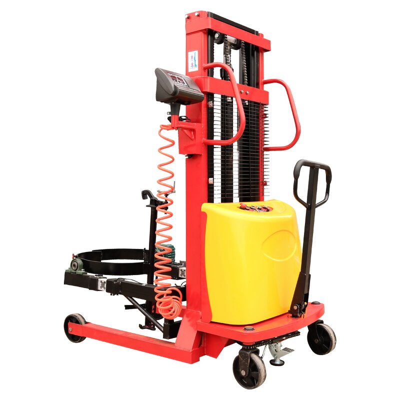 Electric Semi-Electric Pallet Truck Supplier - JICHUAN for Oil Drum Stacking Lifting Bucket Wagon