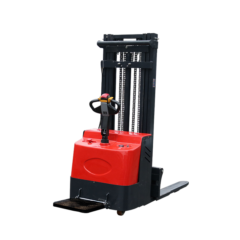 Electric Pallet Stacker Factory - JICHUAN Small Walker Hydraulic Jack AWD Solid Tire