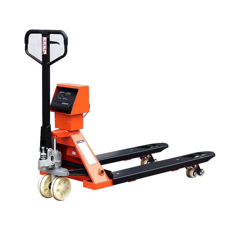 Hand Pallet Truck with Scales Factory - 2ton 550mm with Scales PU Wheel for Sale