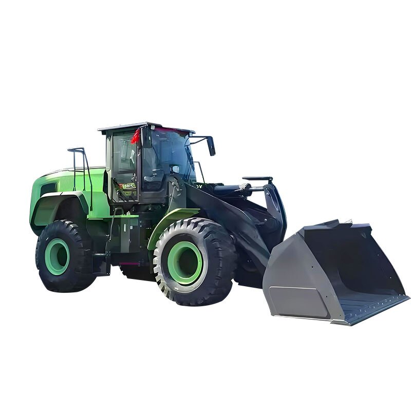 Electric Wheel Loader Factory - 5TON Lithium Battery with Air Conditioning Front-end