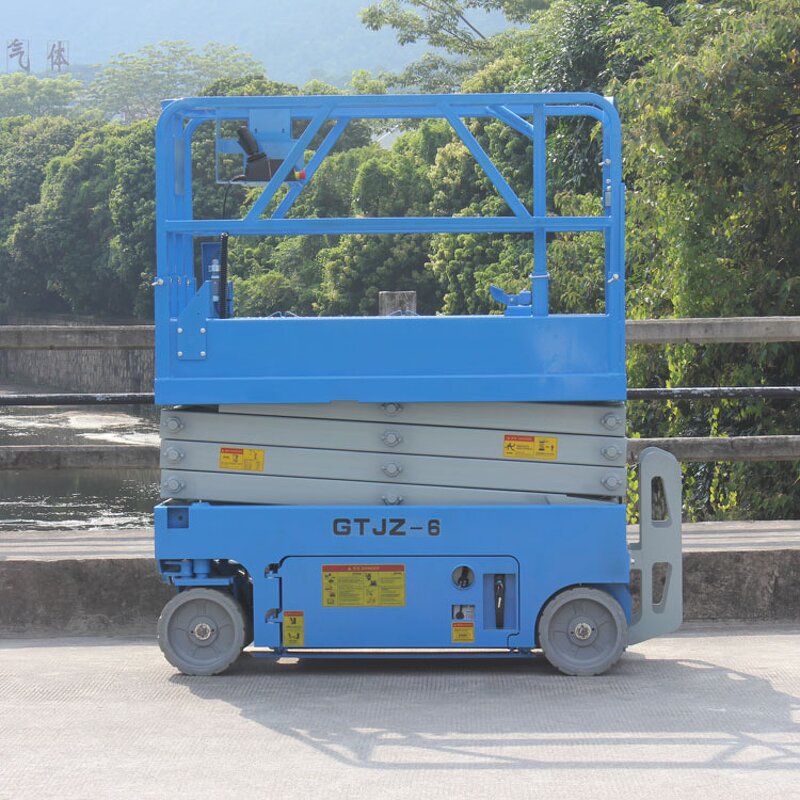 Full Electric Movable Scissor Lift Table Supplier - Aerial Platform Jichuan Brand Jiangsu 2.64m*1.13*1.1m