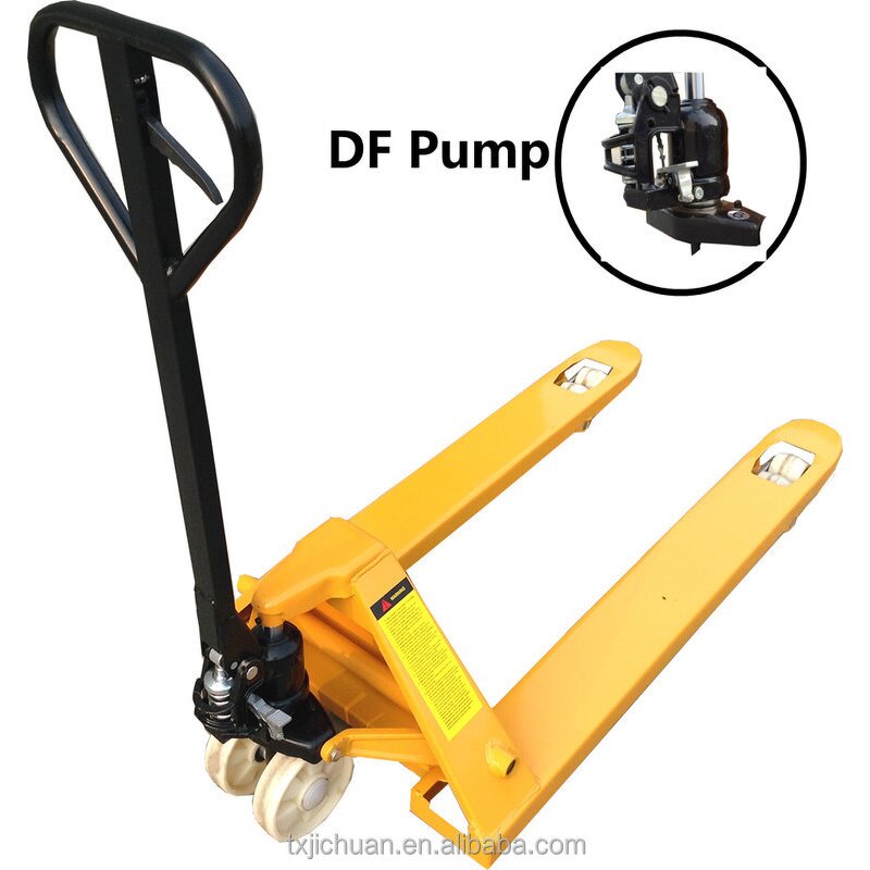 Hydraulic Hand Pallet Truck Supplier - JIchuan DF/AC 3 Ton 685mm Fork Width 2-Year Warranty