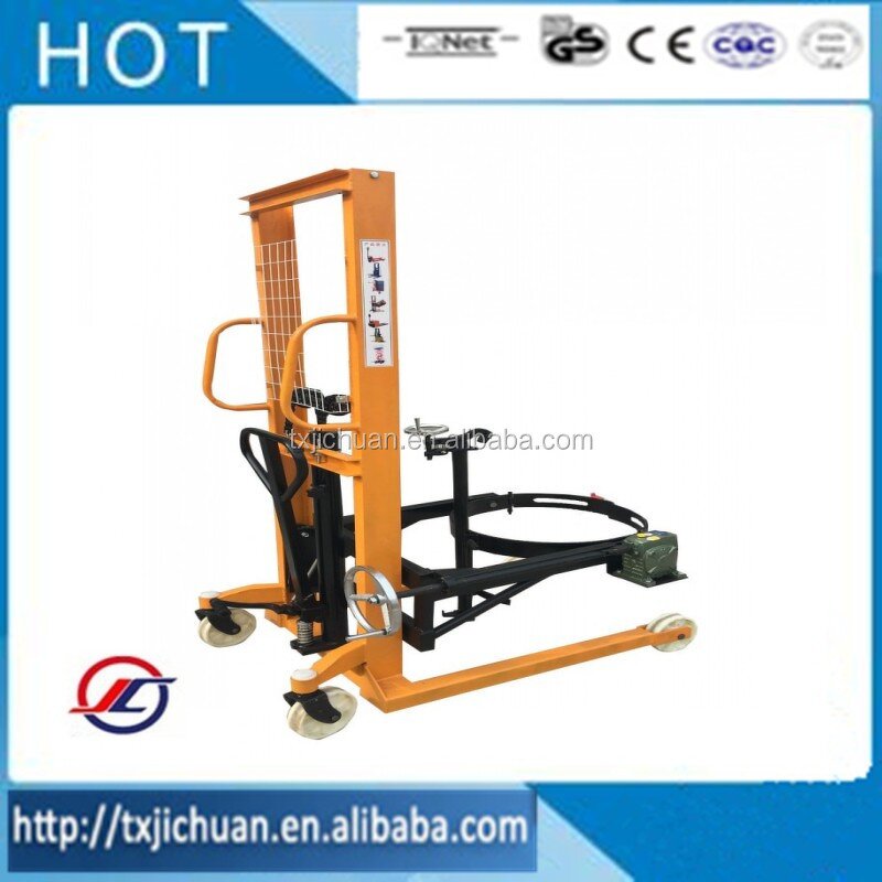 Hydraulic Manual Hand Lifter Supplier - Pallet Oil Drum Stacker
