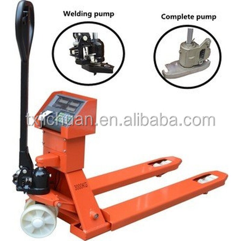 Electronic Portable Truck Scale Factory - 2ton 2.5ton 3ton for Sale Pallet Truck with Scale