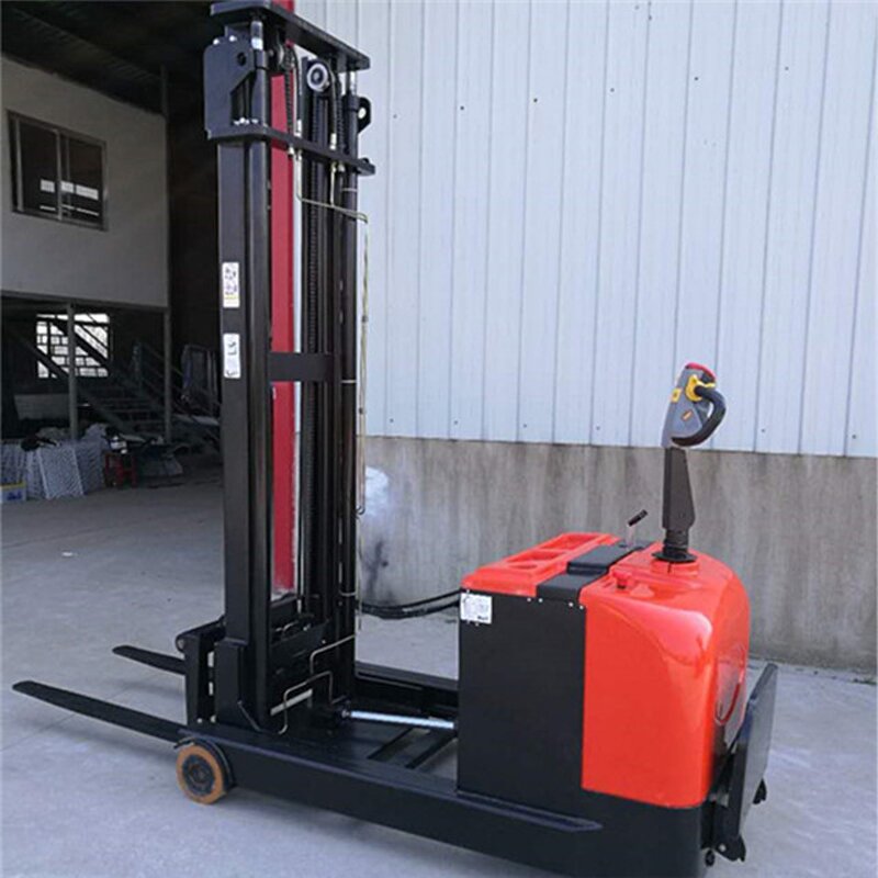 Mini Stacker Forklift Factory - TAIXING JICHUAN Multifunctional Steel 1000 kg 1 Year Warranty