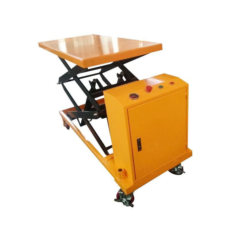 Table Lift Mechanism Supplier - Semi Electric New Design Economic Double Scissor Lift Table