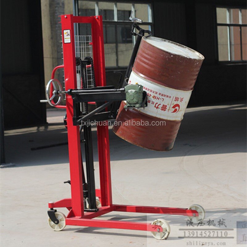 Hydraulic Manual Hand Lifter Supplier - Pallet Oil Drum Stacker
