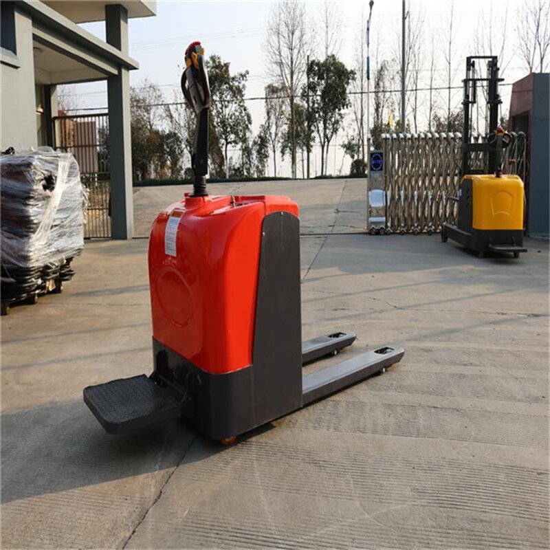 Electric AWD Pallet Truck Factory - 2T Folding with Booms Attachment Low Price Heavy Duty