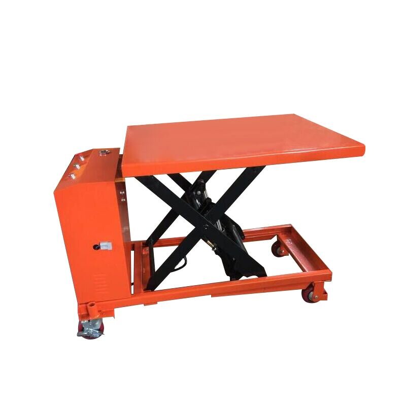 Electric Scissor Lift Table Factory - Jichuan Base Lifting Platform 750x500x50mm-1200x610x50mm 170kg