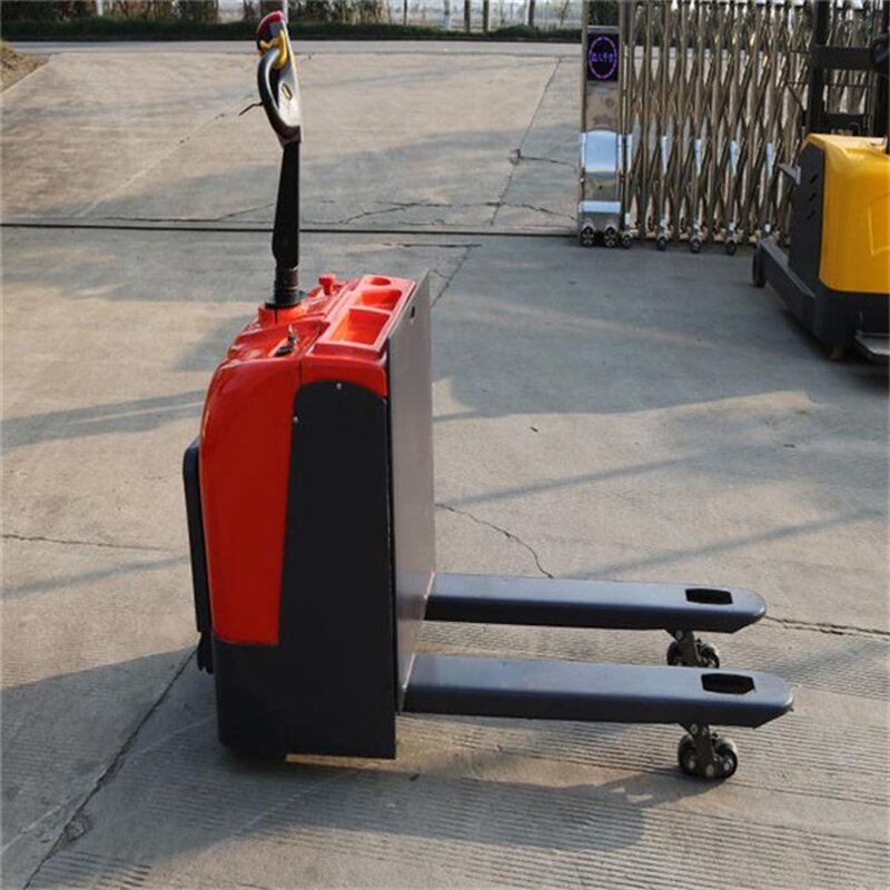 Electric AWD Pallet Truck Factory - 2T Folding with Booms Attachment Low Price Heavy Duty