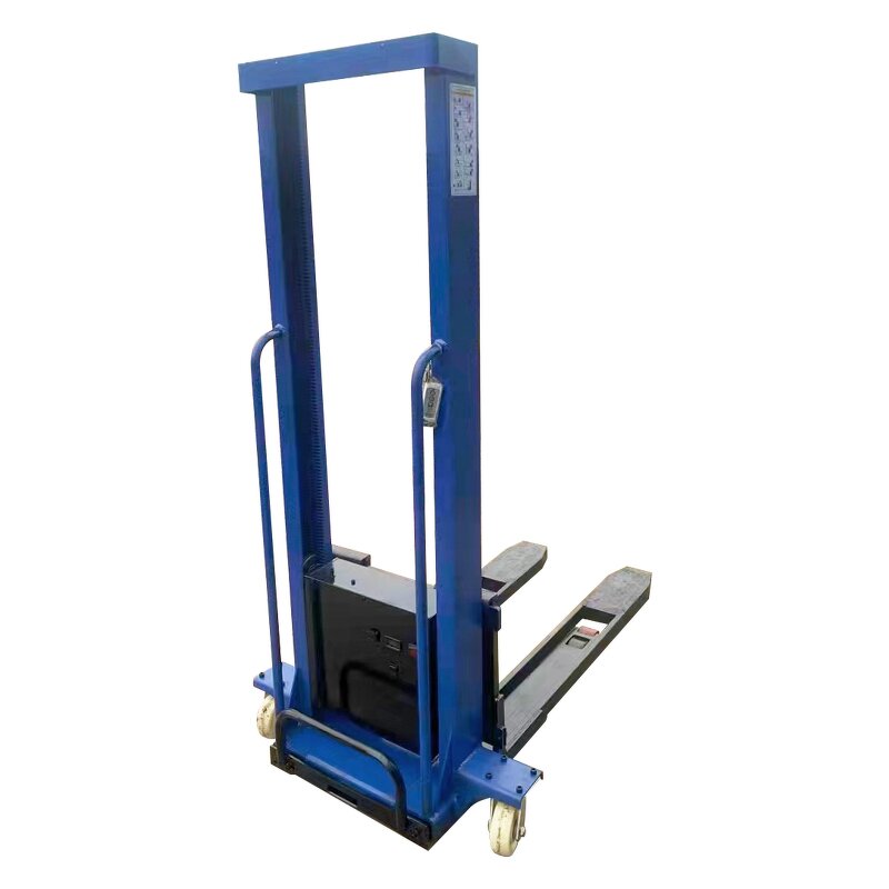 Semi-Electric Wire Track Lifter Stacker Factory - New 500kg 1.6m Self-Lifting for Home Restaurant China