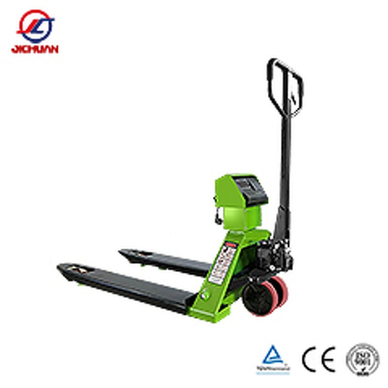 Hydraulic Pallet Jack Factory - Jichuan 1 Ton Capacity with Scale 1 Year Warranty