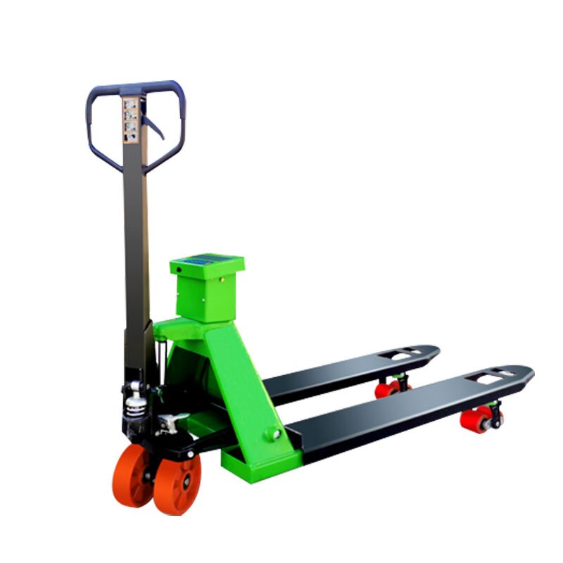 Hand Pallet Truck with Scales Factory - 2ton 550mm with Scales PU Wheel for Sale