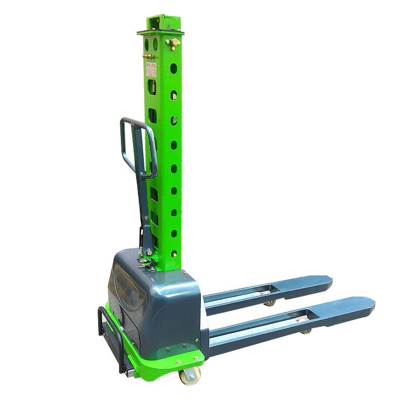 Electric Forklift Pallet Stacker Supplier - China Factory Hot Sale Self Loading 1 Ton Warehouse Restaurant