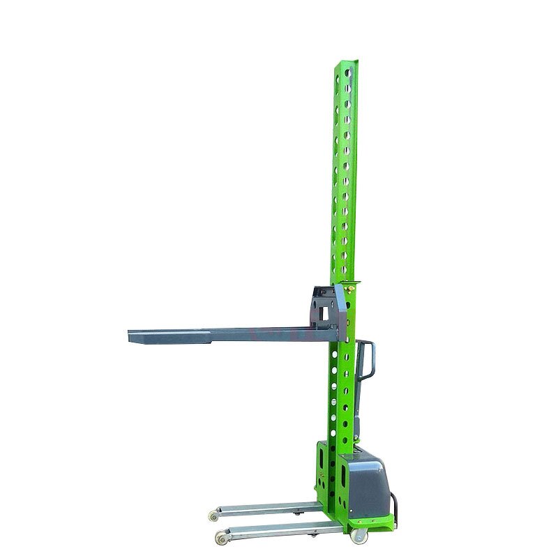 Electric Forklift Pallet Stacker Supplier - China Factory Hot Sale Self Loading 1 Ton Warehouse Restaurant