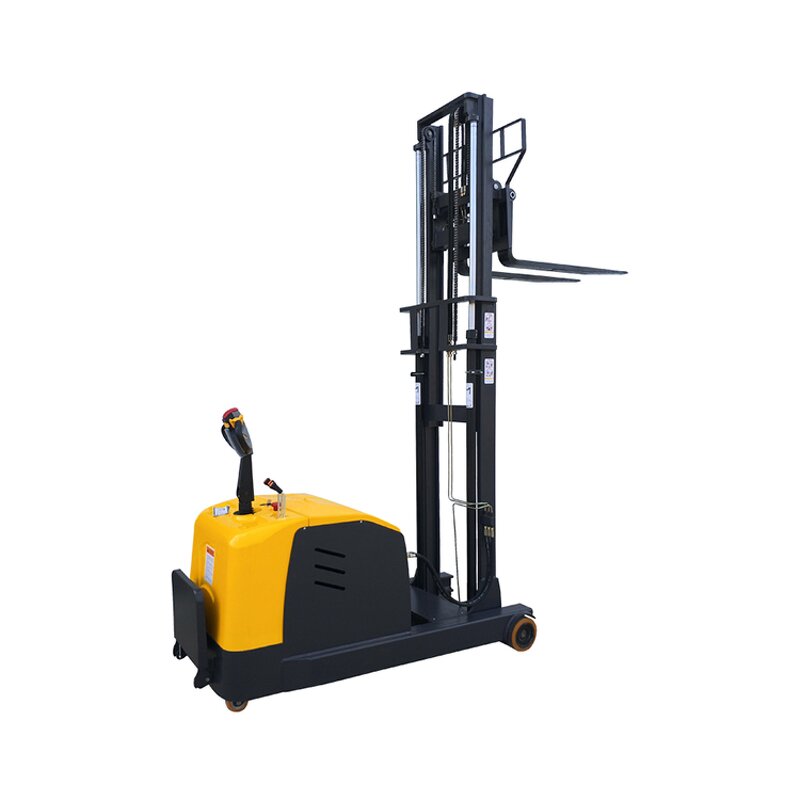 Electric Pallet Stacker Factory - JICHUAN Small Walker Hydraulic Jack AWD Solid Tire