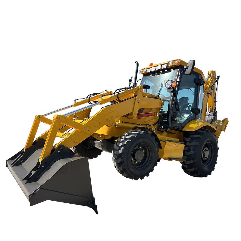 Multifunctional Backhoe Loader Supplier - Diesel Both Ends Earthmoving Operations Excavator