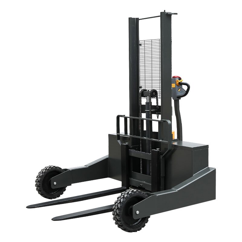 Electric Off-road Pallet Stacker Supplier - Durable Cost-effective 1 Ton 1 Year Warranty