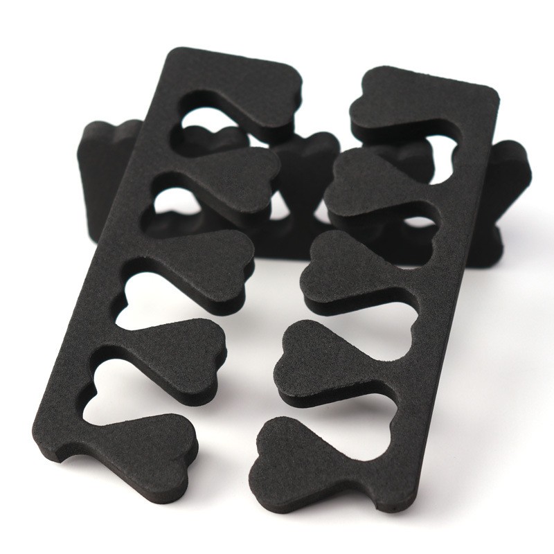 Nail Art Separators Factory - Wholesale 8 Colors Heart Shape EVA Finger