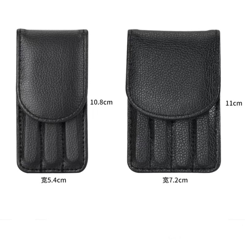 Eyebrow Tweezer Kit Manufacturer - Custom 3 Piece Leather Bag Private