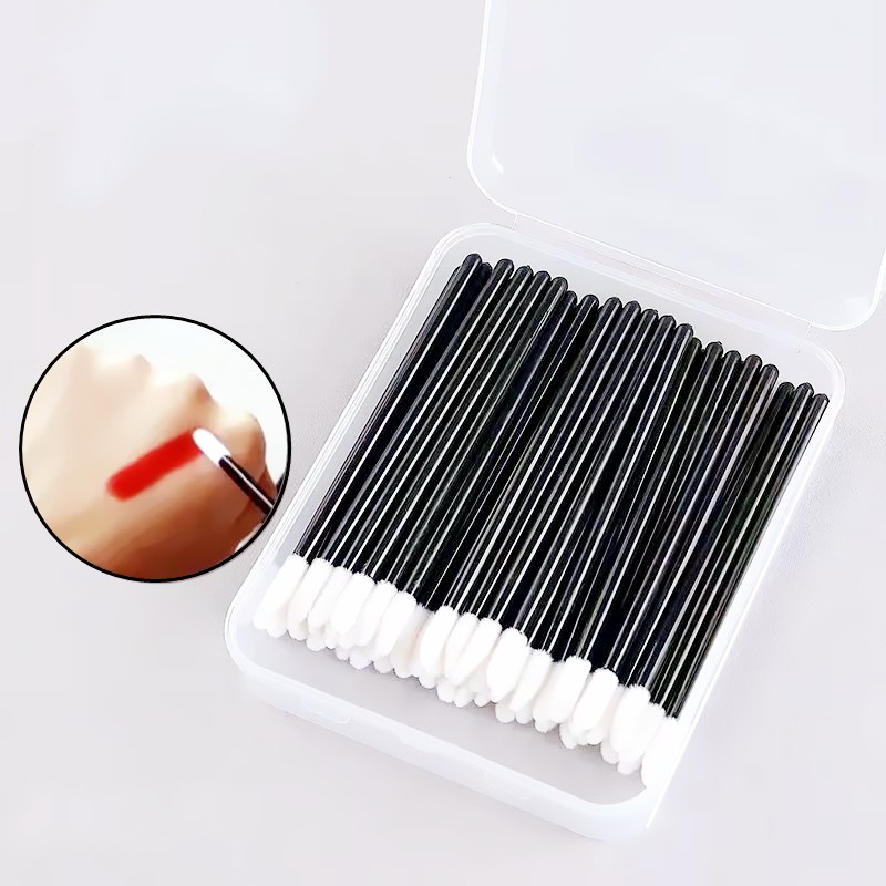Lip Applicator Manufacturer - Wholesale 50 Pcs Lint Free Disposable Brush