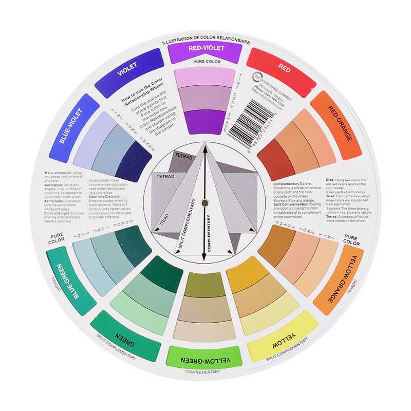 Color Wheel Factory - Wholesale 14cm 23cm Body Art Mixing Wheel