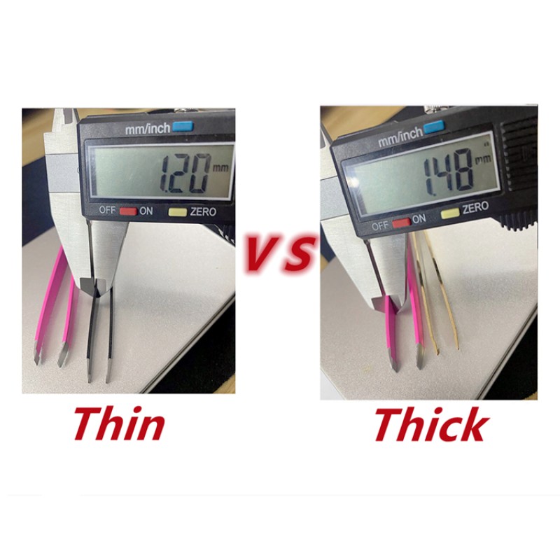 Tweezer Set Factory - Wholesale 4 Pcs Black Brow Display Professional