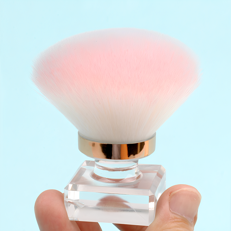 Nail Brushes Factory - Professional Square Acrylic Handle Dust Cleaning