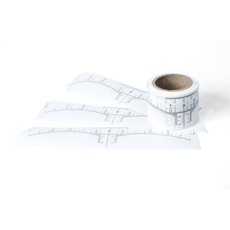 Brow Ruler Manufacturer - Custom 50 Pcs Disposable Mapping Sticker Paper