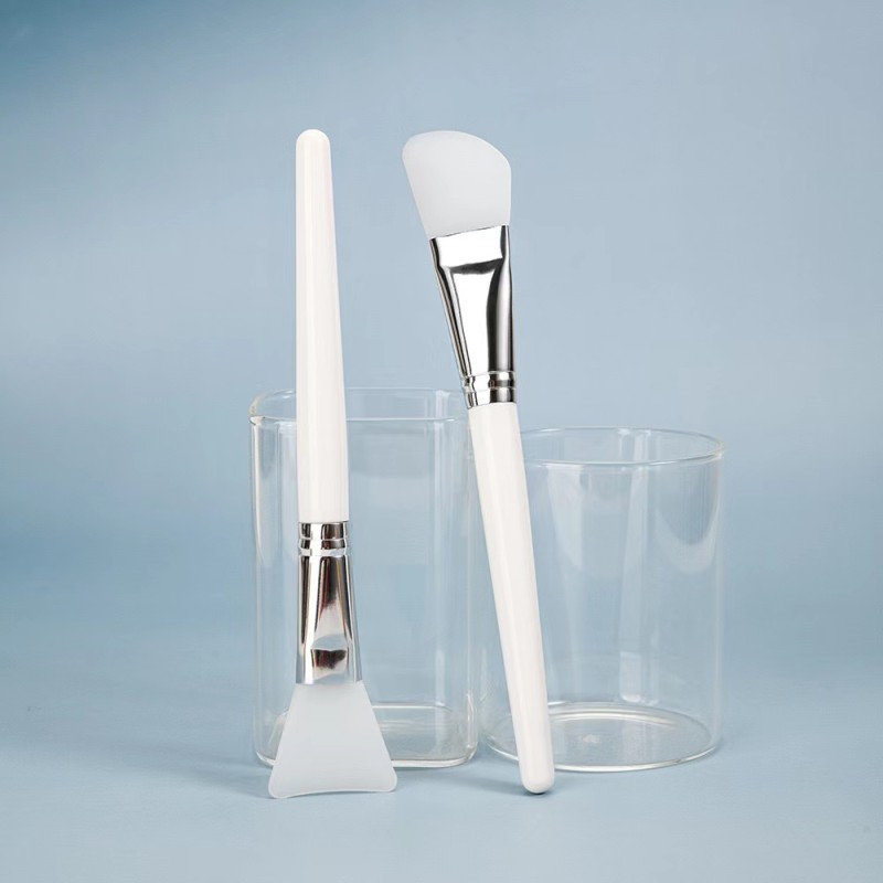 Face Mask Brush Factory - Wholesale White Silicone Beauty Salon DIY