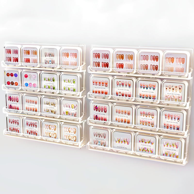 Nail Packaging Box Manufacturer - Custom Press on Nails Dust Proof Pink