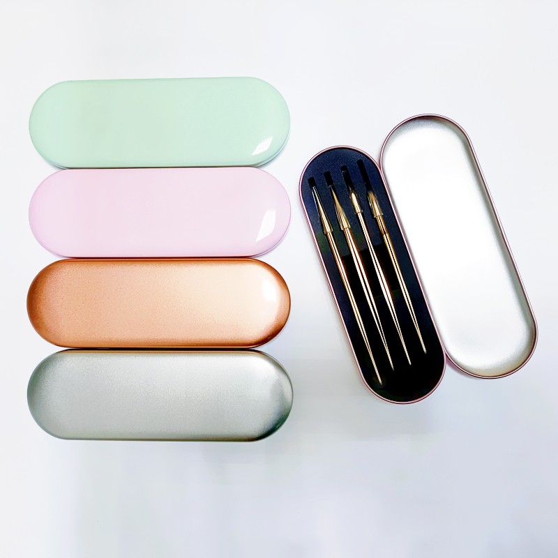 Tweezer Box Factory - Wholesale 4 in 1 Metal Luxury Case Packaging