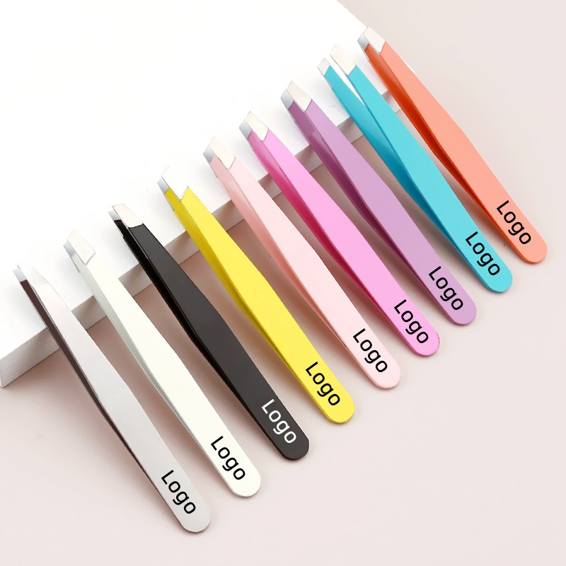 Eyebrow Tweezers Factory - Super Grip 1.5mm Stainless Steel Slanted
